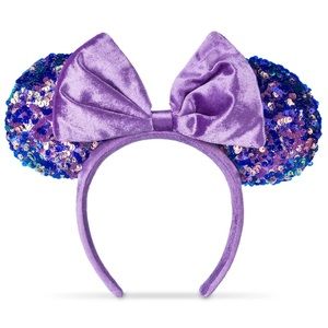 Disney Purple Sequin Ear Headband
